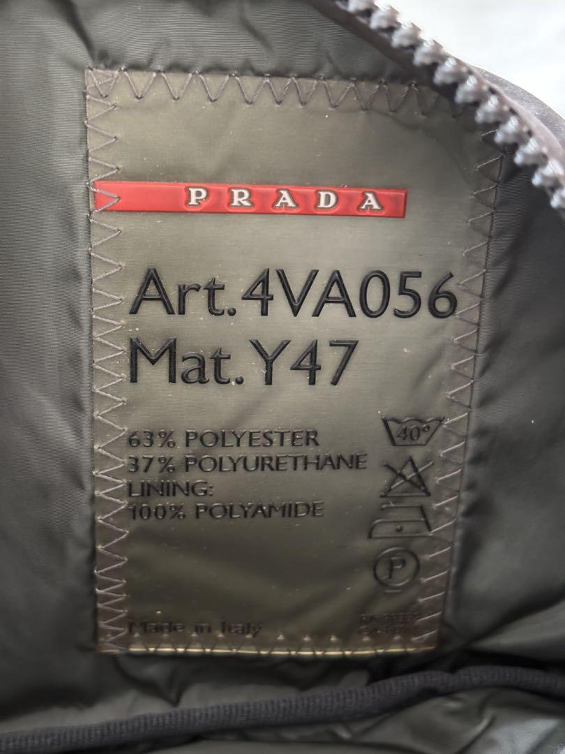 PRADA ボディバッグ グレー 保存袋付き