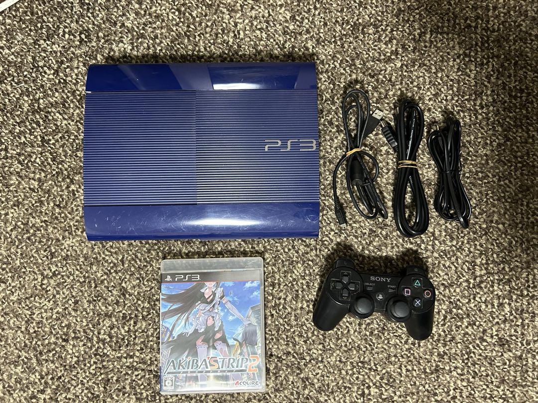 PS3本体セット 250GB アズライトブルーCECH-4000B - メルカリ