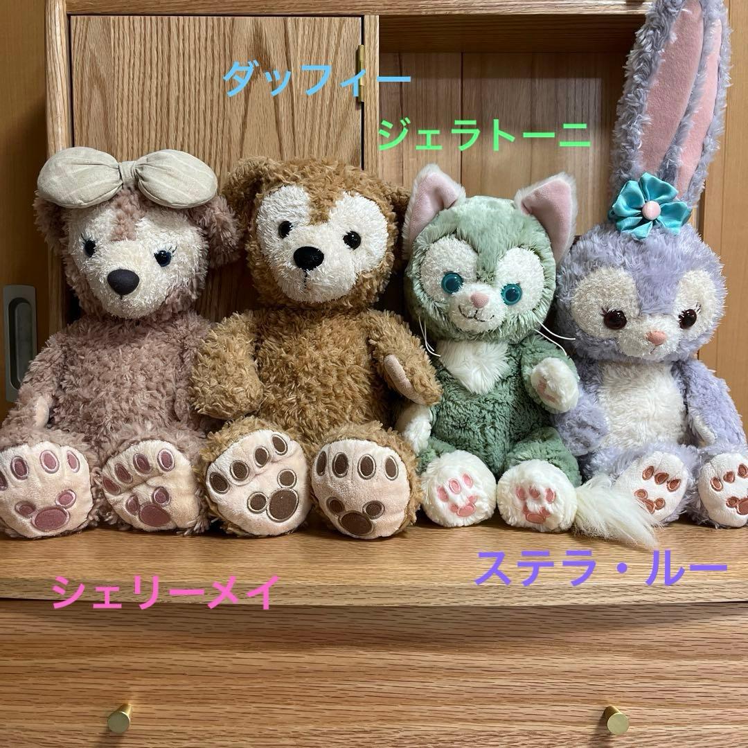 ダッフィー ♡シェリーメイ♡ジェラトーニ♡ステラ・ルーぬいぐるみ 40
