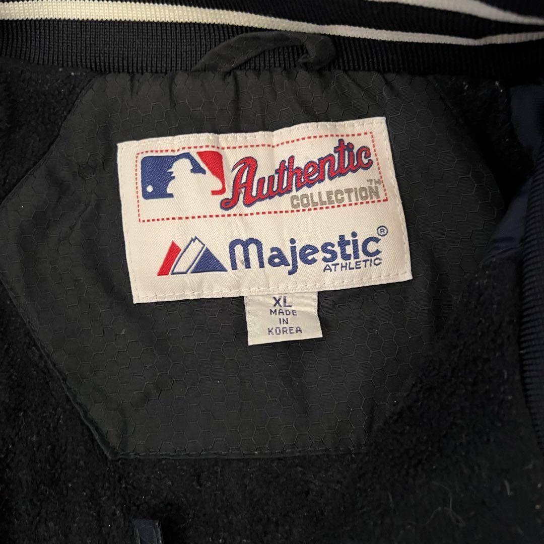 majestic ヤンキース ジャケット スタジャン XL