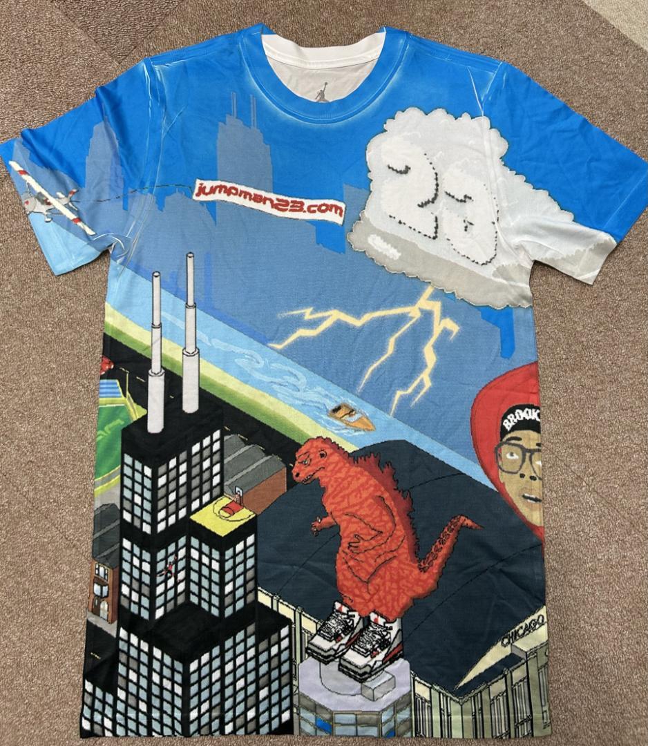 【レア】未使用品 ジョーダン アートプリント Tシャツ