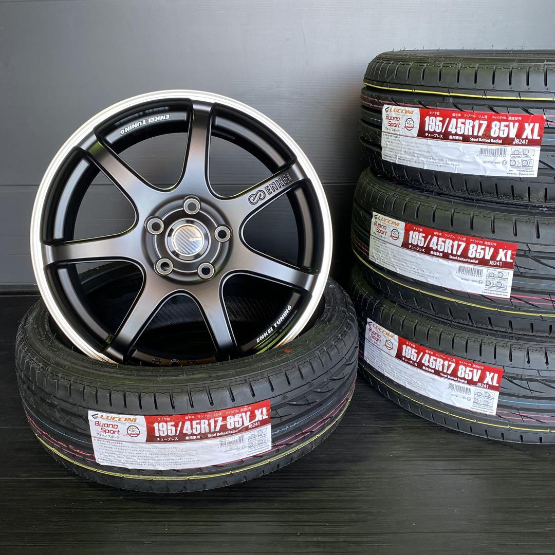 【公式】フジのお歳暮・冬ギフト - WEBカタログ掲載中 新品‼️ルッチー二195/45R17 エンケイホイールセット スイフト タイヤ・ホイール