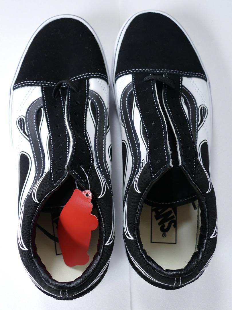 Vans Old School 27.5cm ファイヤーパターン フレイム 画像8