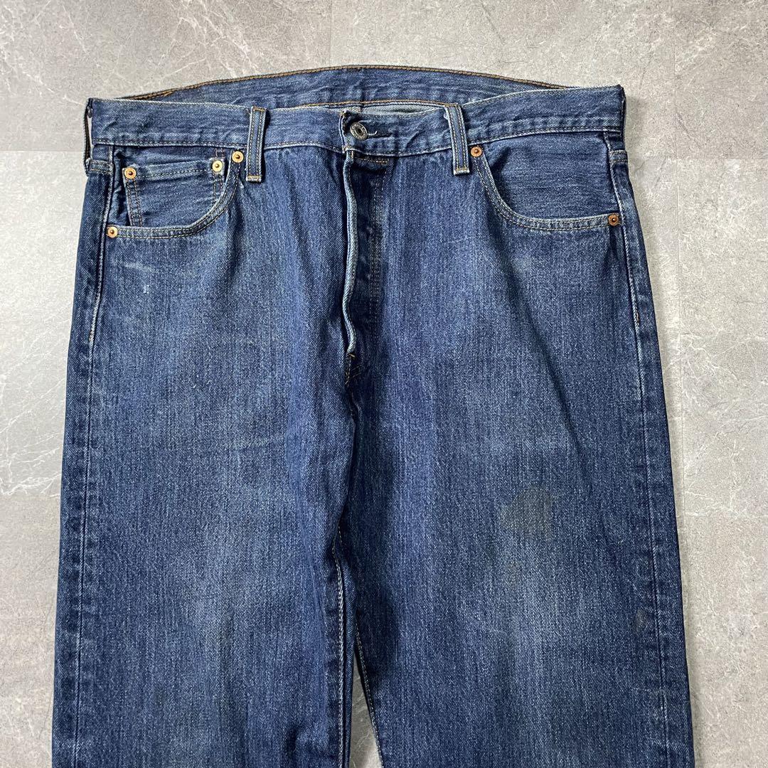 LEVI'S〈501 デニムパンツ 00s 07年 W36 L32 ヒゲ〉 - メルカリ