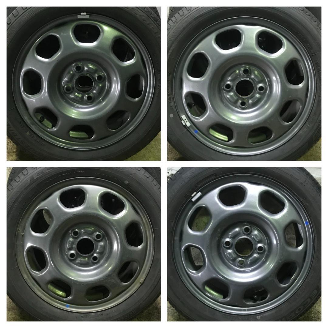 7 BRIDGESTONE 165/60R15 9分目 ハスラー 純正 ノーマル