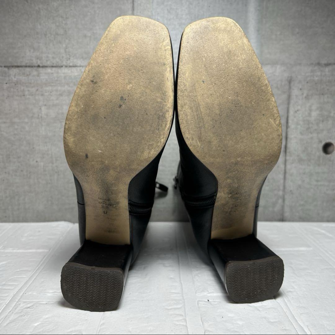 DIANA/ダイアナ/スクエアトゥショートブーツ/size23cm/黒