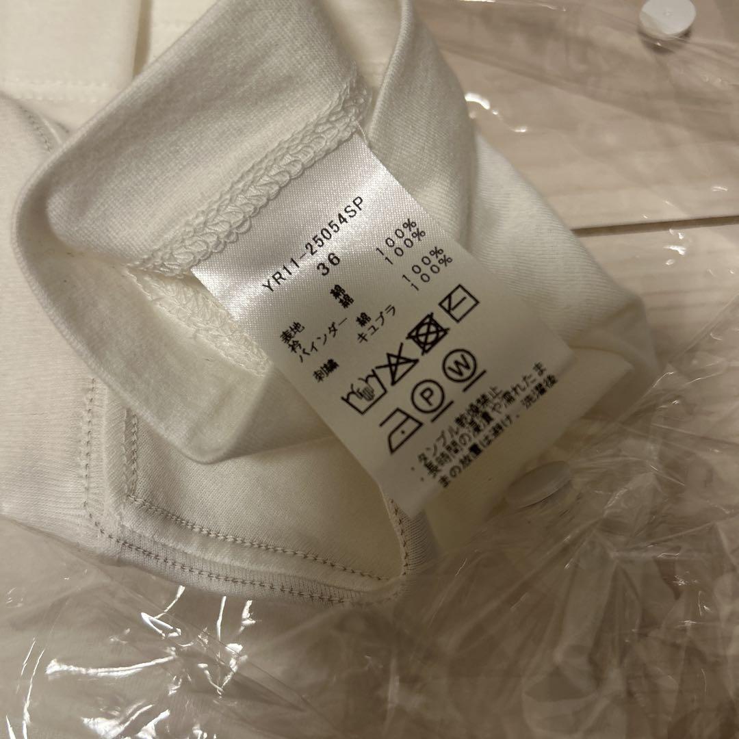 yori 半袖 Tシャツ 36 ホワイト