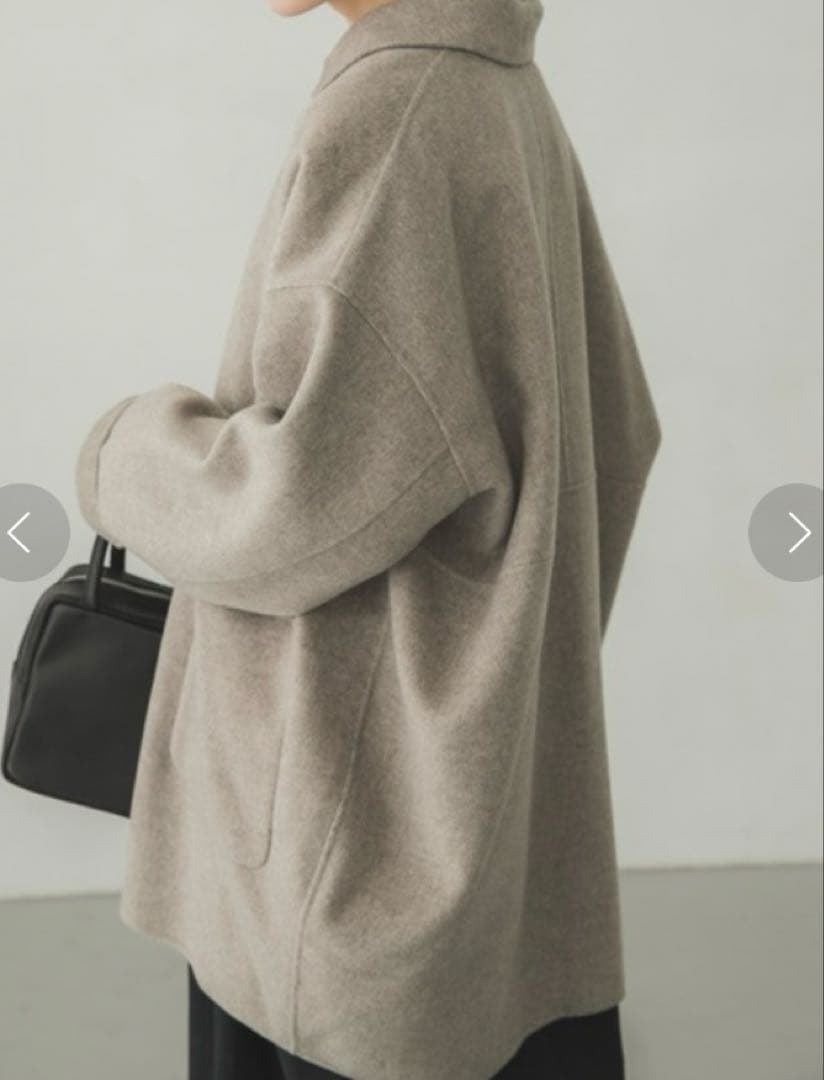 かぐれ ウールショートコート かぐれ ウールショートコート