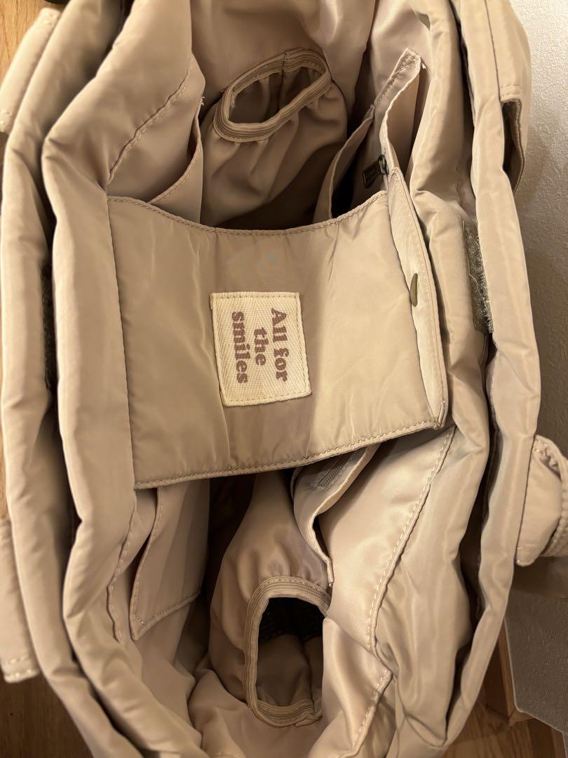 【saki】ALXIA STAM   Parents Bag Beige