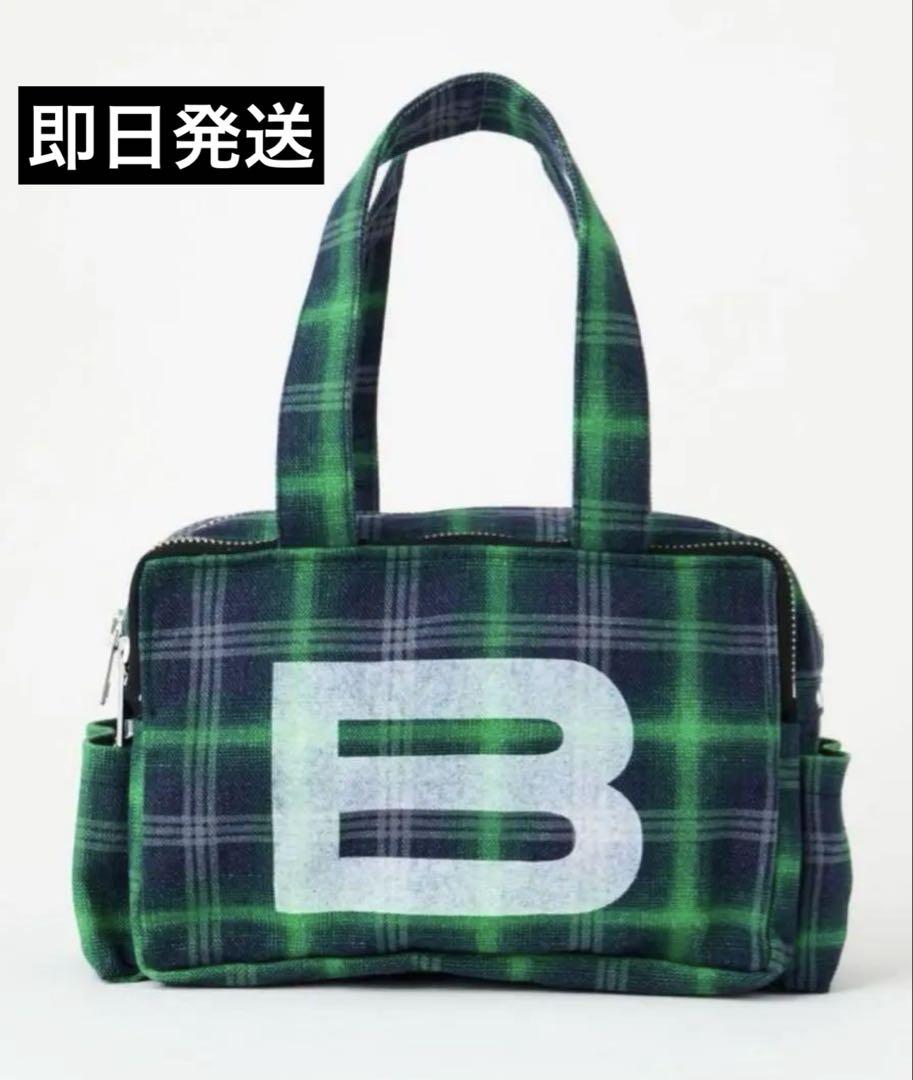 【保証書付】 MINI beeden 新品 B バッグ チェック CHECK BAG LOGO バッグ