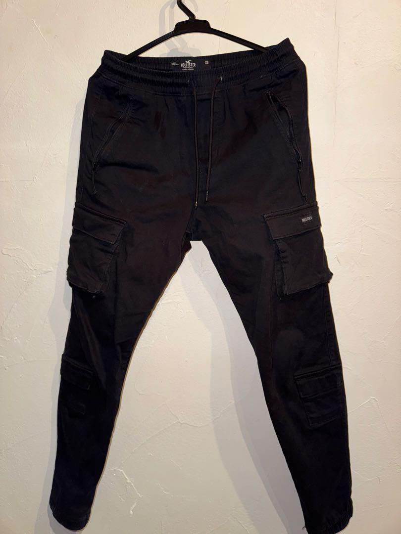 Hollister Cargo Jogger XS ブラック