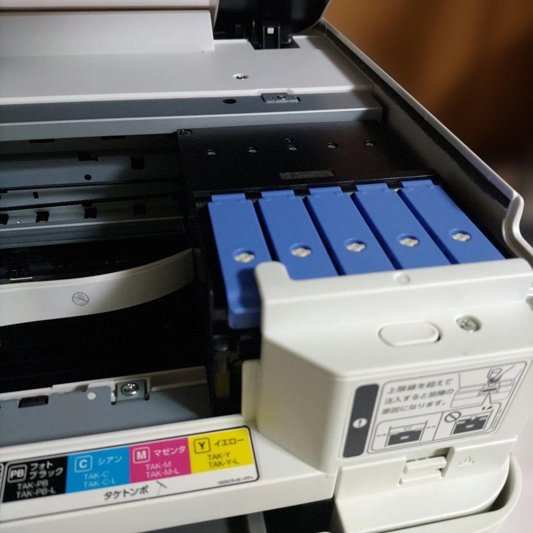エプソンプリンターエコタンクEW-M754TW総印刷枚数137枚EPSON