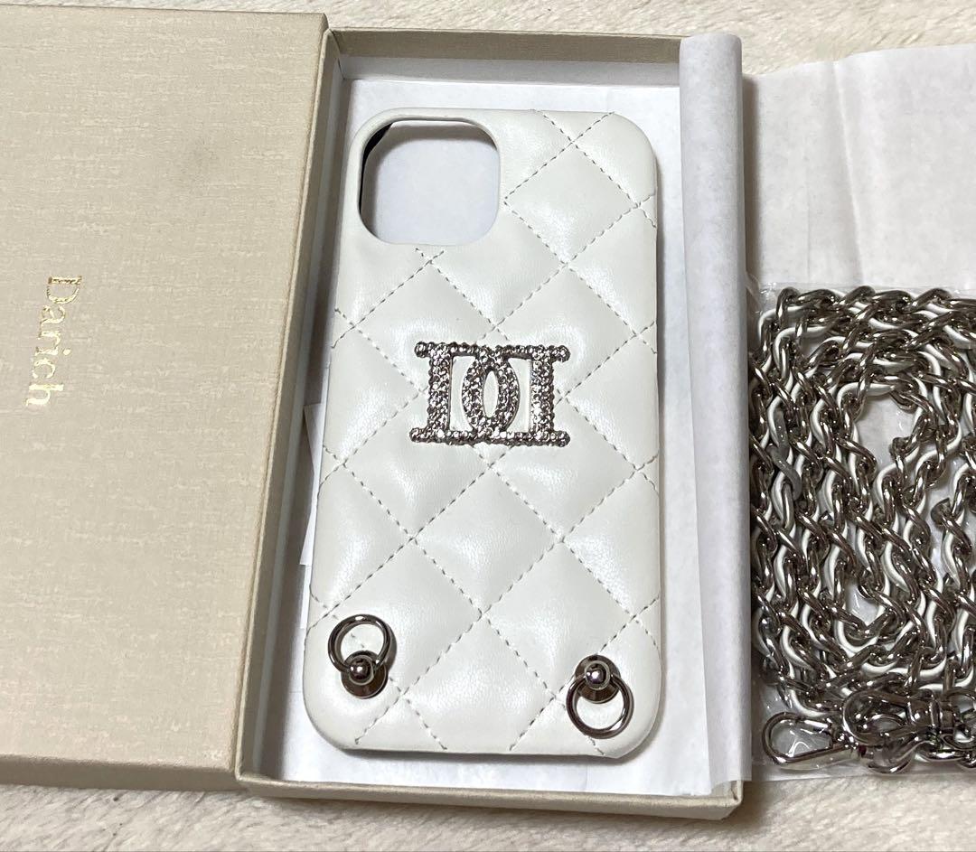 未使用 Darich ダーリッチ ロゴキルティング iPhone スマホケース