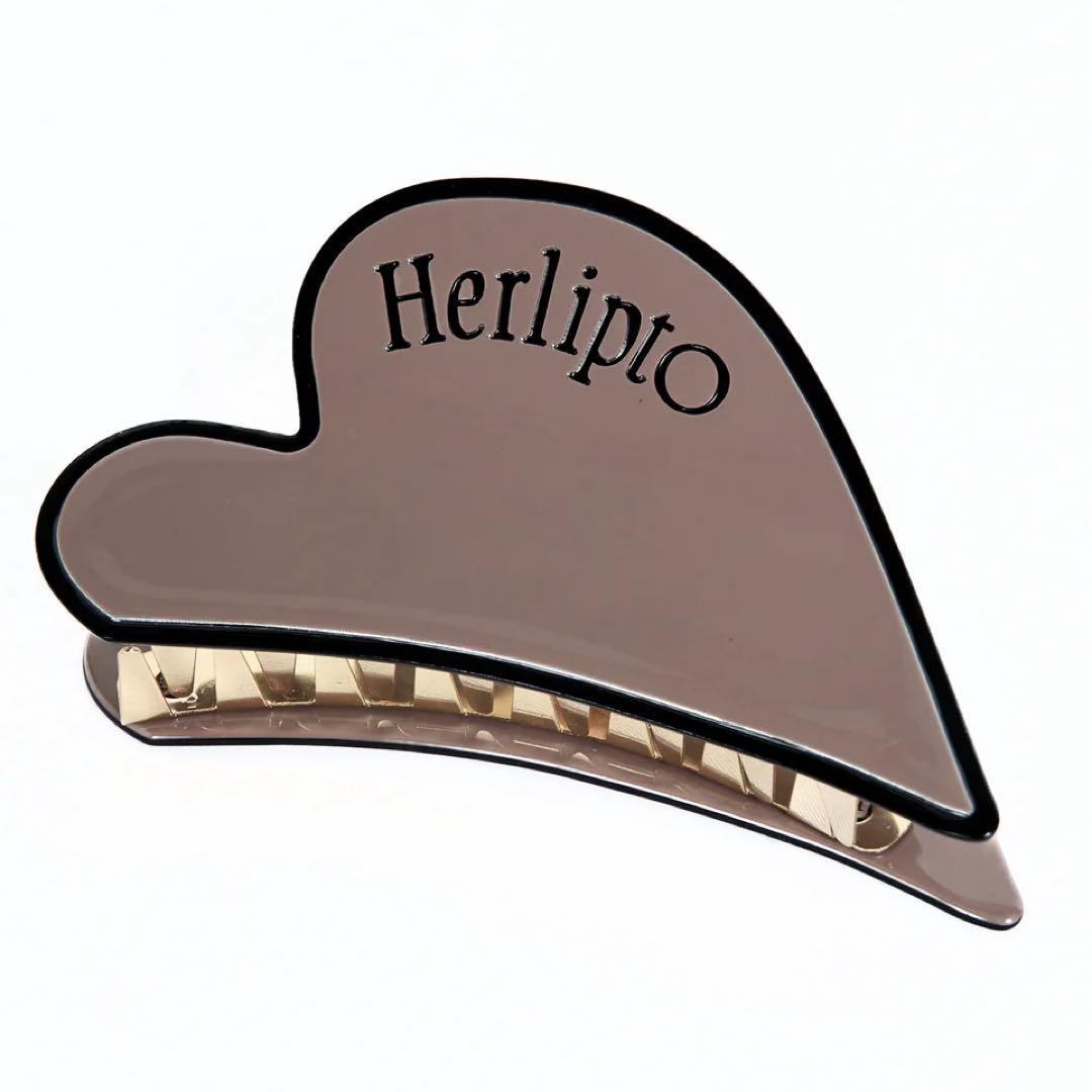 herlipto Bicolor Heart Hair Clip ヘアクリップ