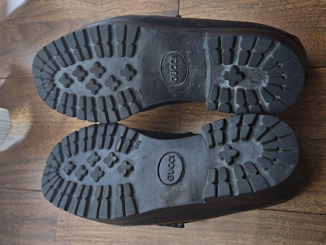 GUCCI ホースビットローファー 黒 41E