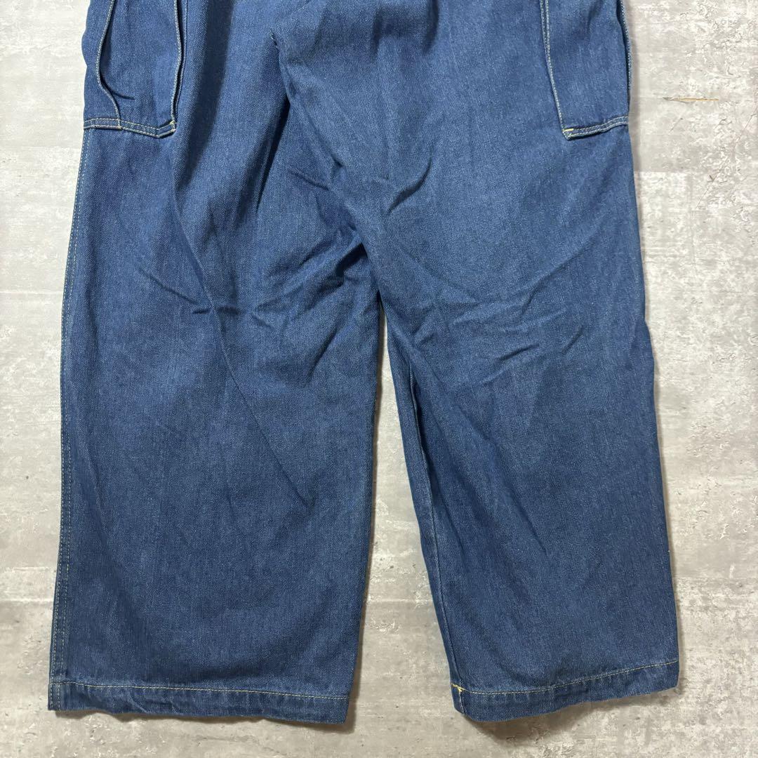デニム カーゴパンツ