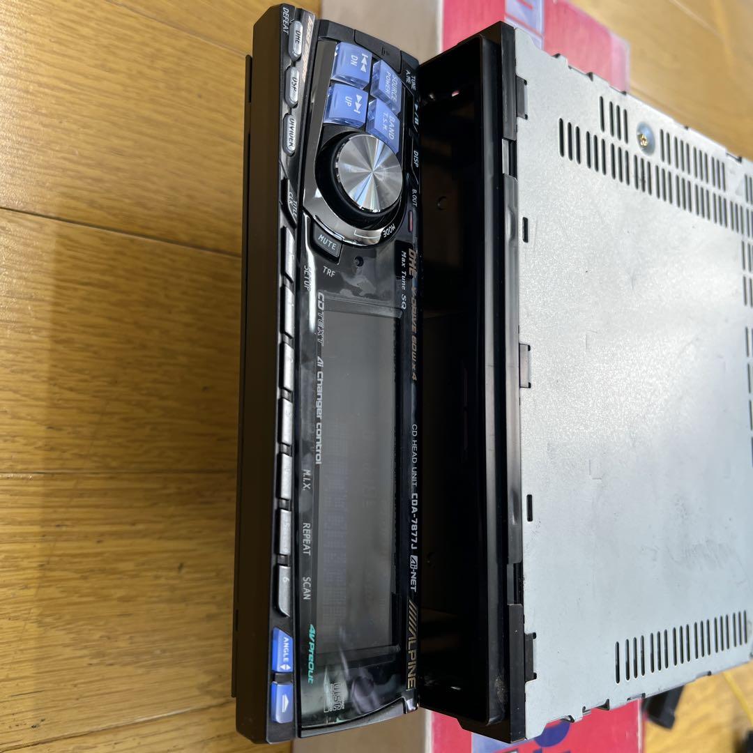 ALPINE CDA-7877J ヘッドユニット
