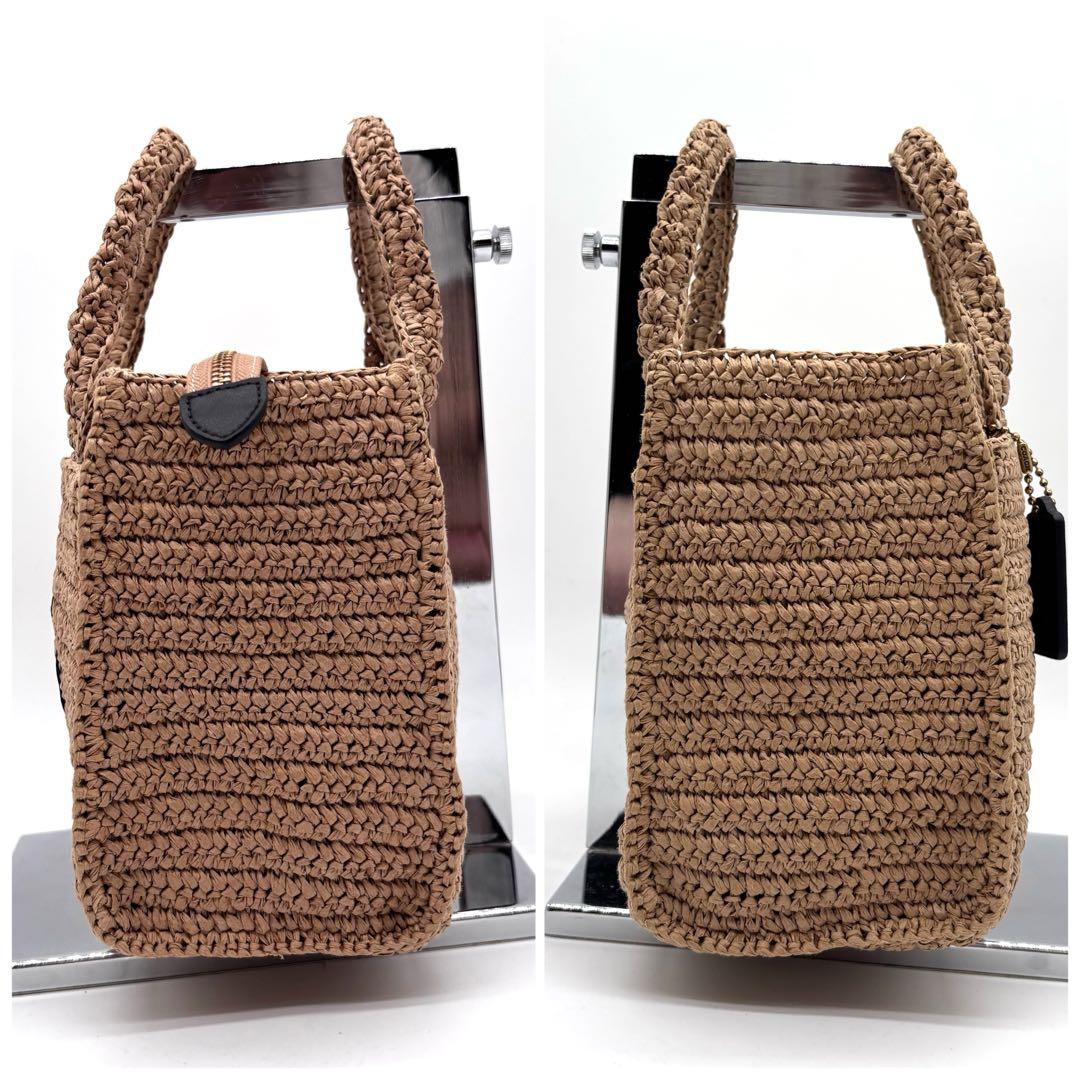 ✨25SS✨未使用級✨コーチ かごバッグ カーゴ トートバッグ 26