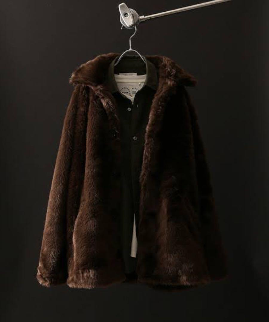 SCHOTT×JOURNAL STANDARD ファーコート Mサイズ