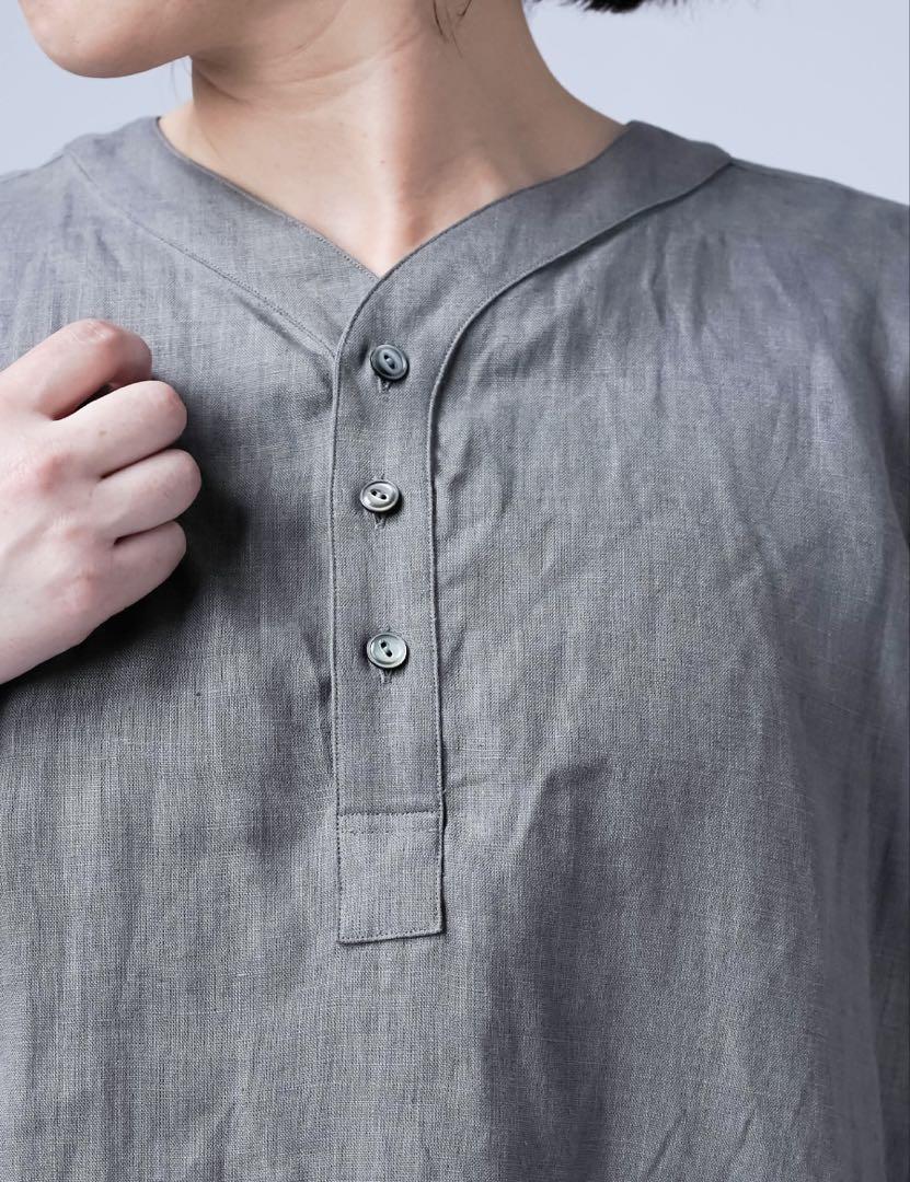 wafu リネントップス スリーピングシャツ 定価2.89万円