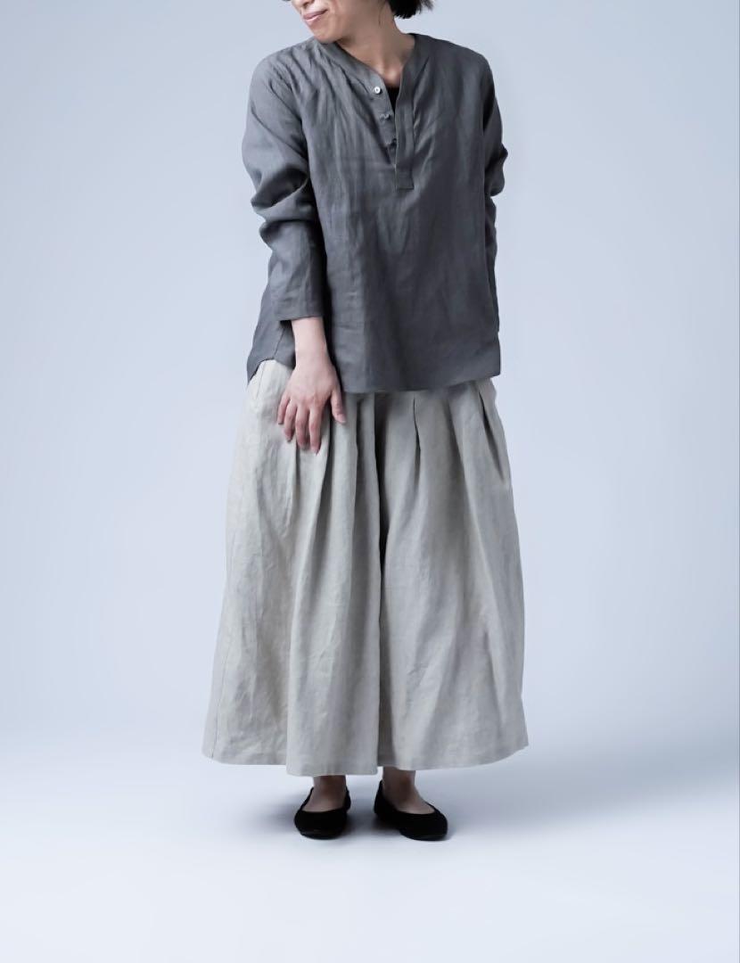 wafu リネントップス スリーピングシャツ 定価2.89万円