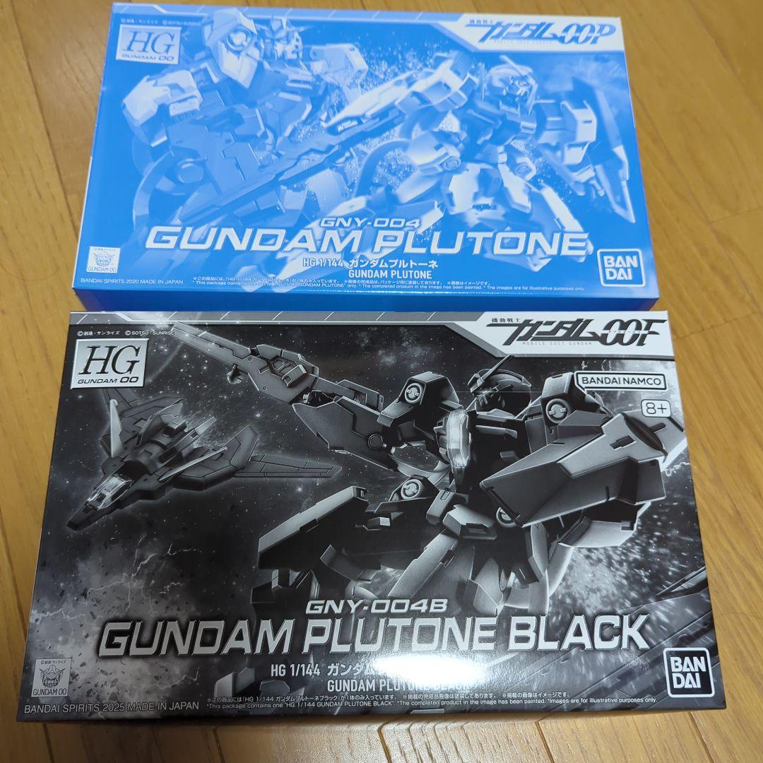 未組立 HG ガンダム プルトーネ ブラック&ガンダム プルトーネ 2体セット