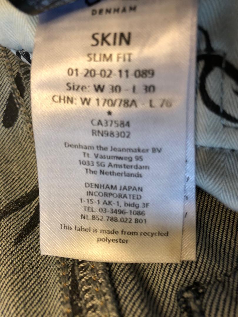 【別注】DENHAM デンハム ×MEN'S BIGIコラボ デニム 30