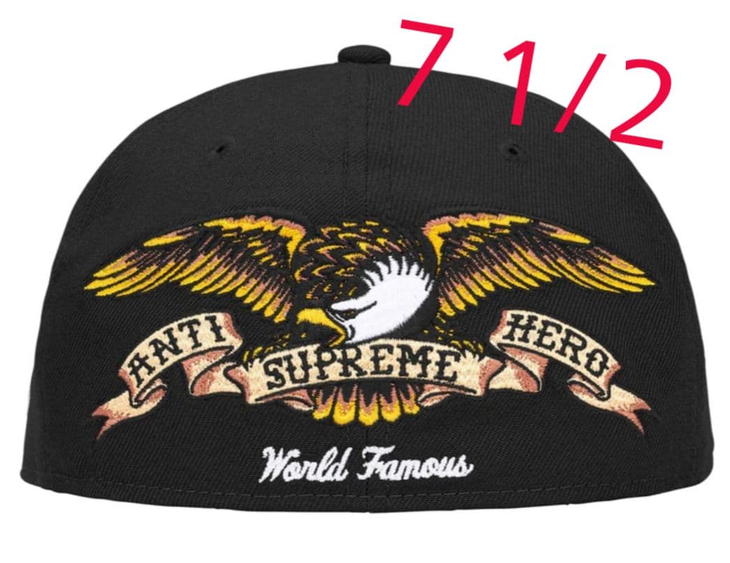 25FW Supreme Anti Hero New Era 7 1 2 CapSUPREME
