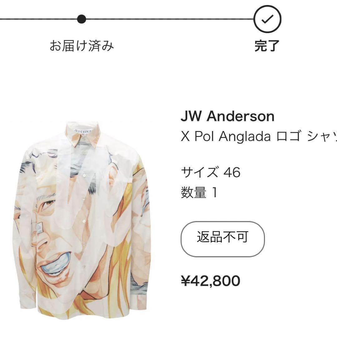 高評価のクリスマスプレゼント anglada xpol anderson jw ロゴ 46 プリントシャツ トップス