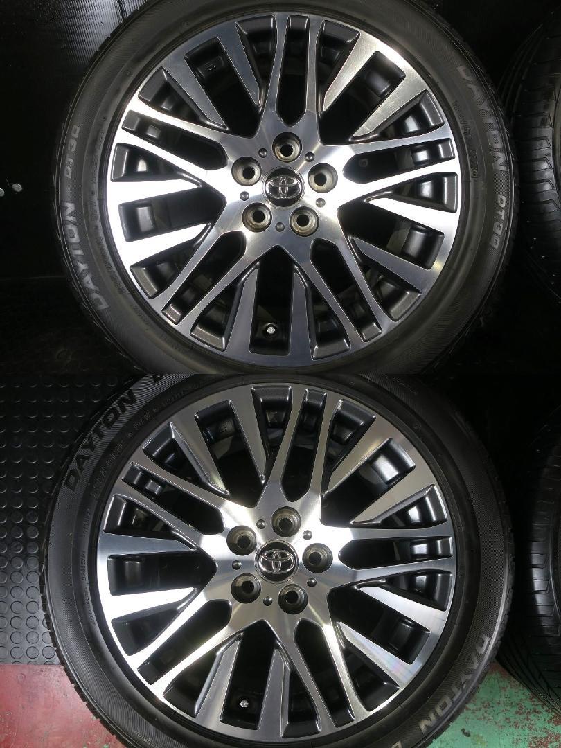 小次郎様送料込みトヨタ純正 30系 アルファード バリ山 235/50R18