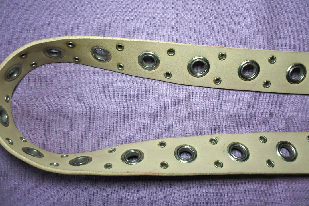 小物 ANN DEMEULENEESTER LEATHER STUDS BELT