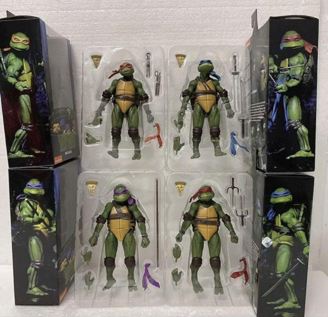 NECA 実写版 ミュータントニンジャタートルズ 1990ムービーver 4