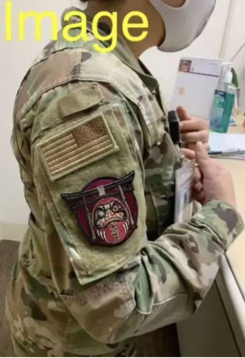 在日米空軍横田基地 医療群 医療支援中隊 Morale Patch Verclo