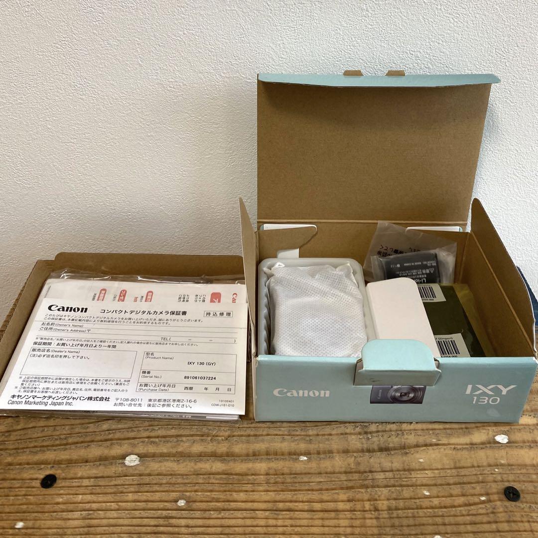 【美品・動作確認済み】Canon IXY 130 コンパクトデジタルカメラ