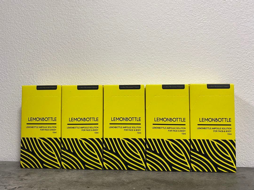 韓国で話題レモンボトル10ml 5本箱あり