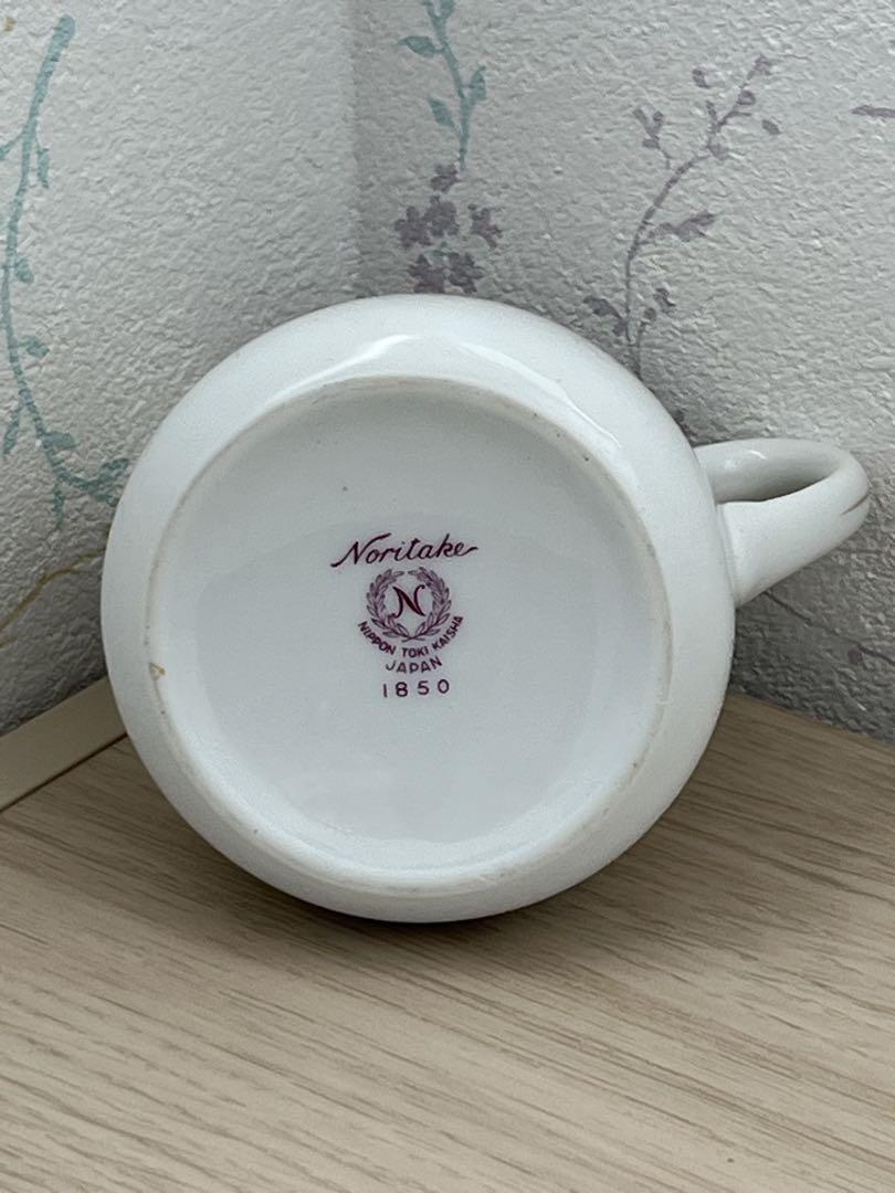 オールドノリタケ 1850年 小皿6枚 大皿 シュガーポット ミルクポット