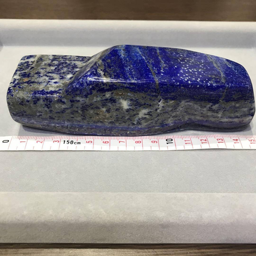 天然ラピスラズリ 磨き原石(約700g) 天然ラピスラズリ 磨き原石(約700g)-日本直売