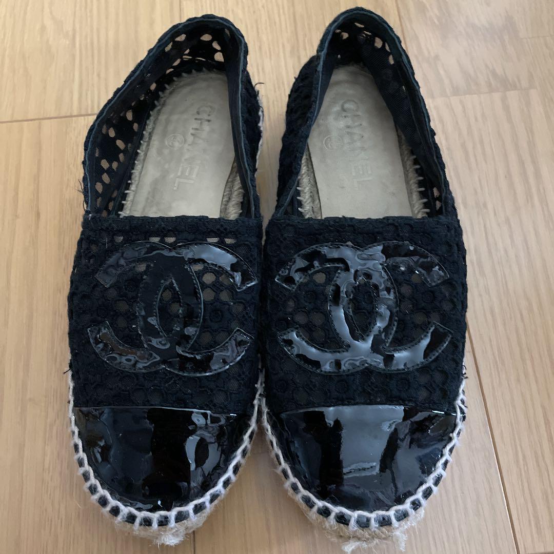 CHANEL ブラック 靴
