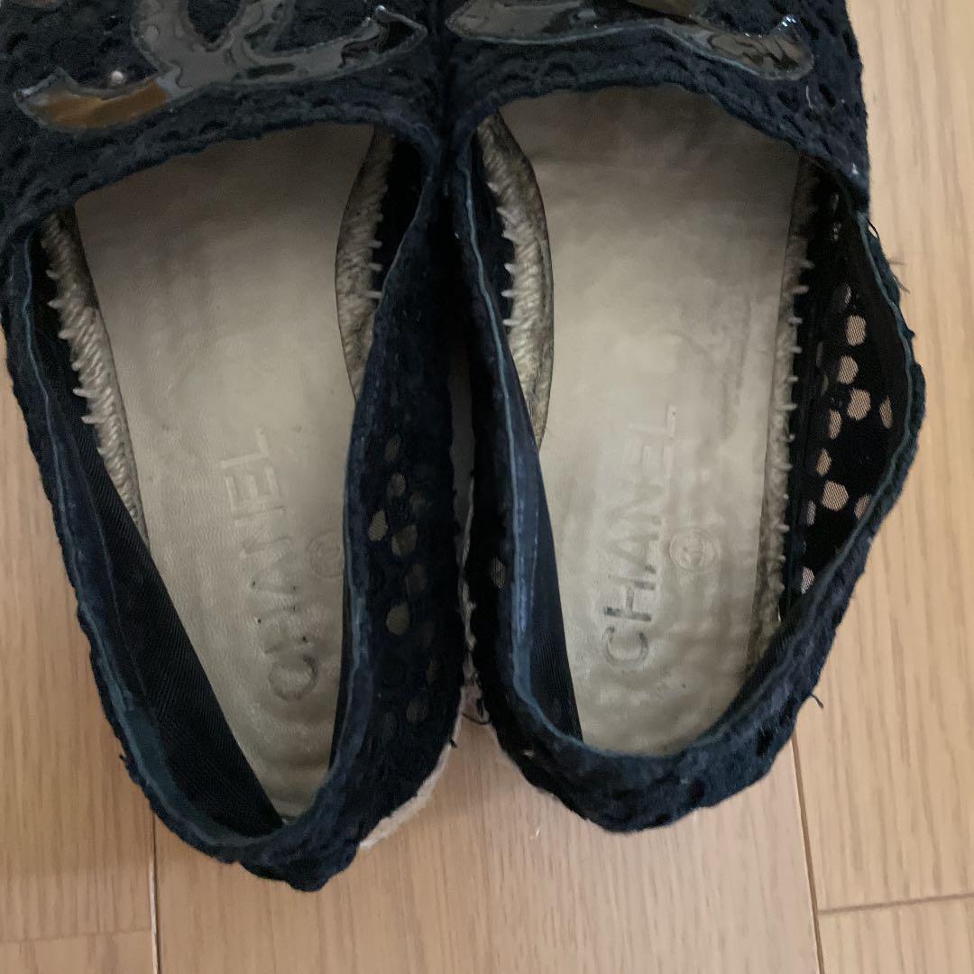 CHANEL ブラック 靴