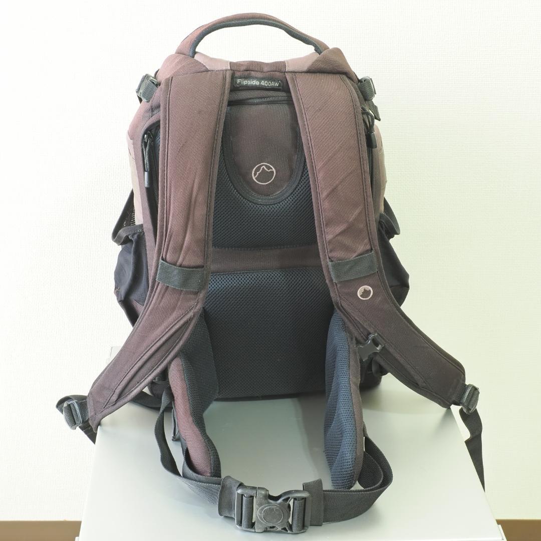 Lowepro Flipside 400AW カメラバッグ カーキと黒