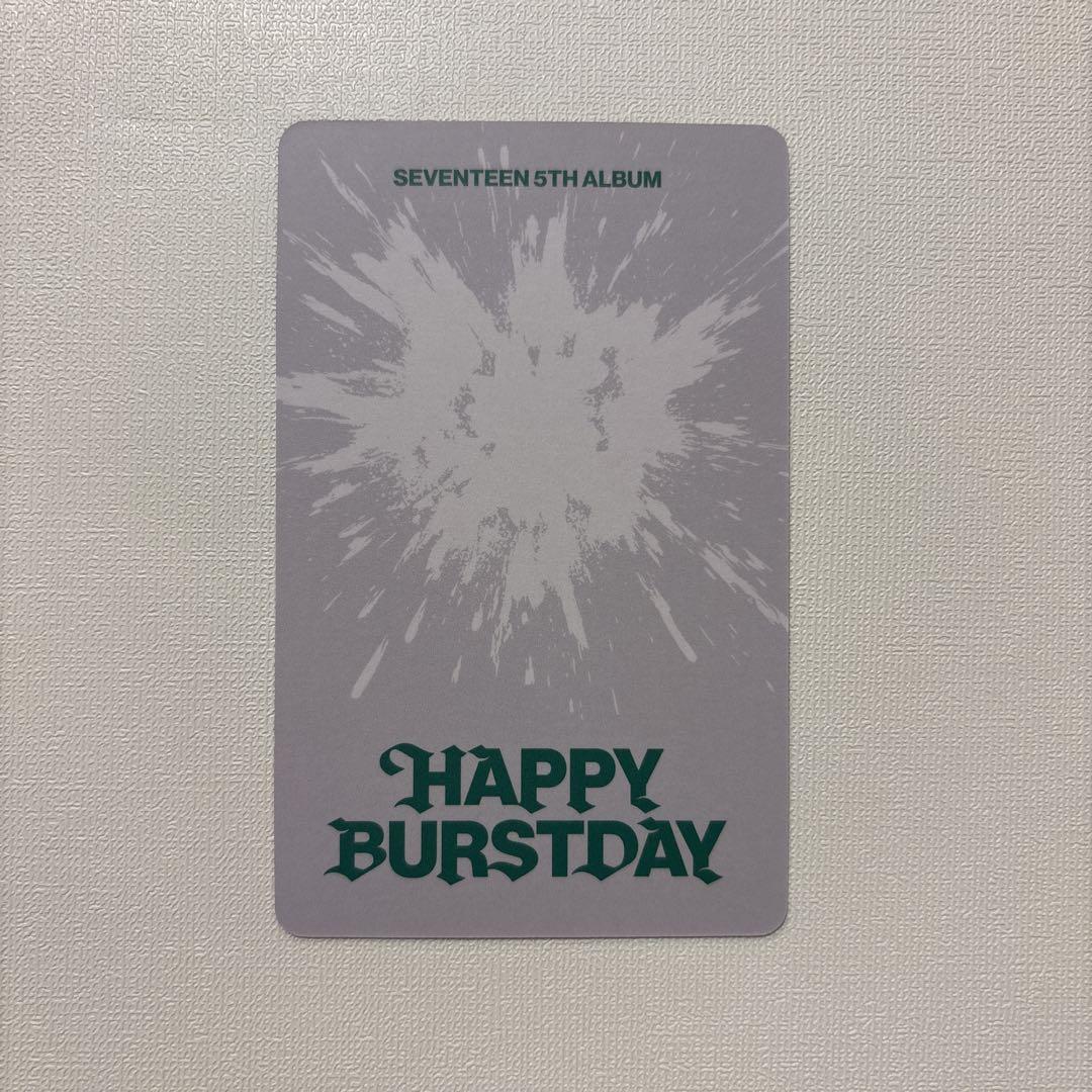 SEVENTEEN HAPPY BURSTDAY Weverse ラキドロ ウジ - メルカリ
