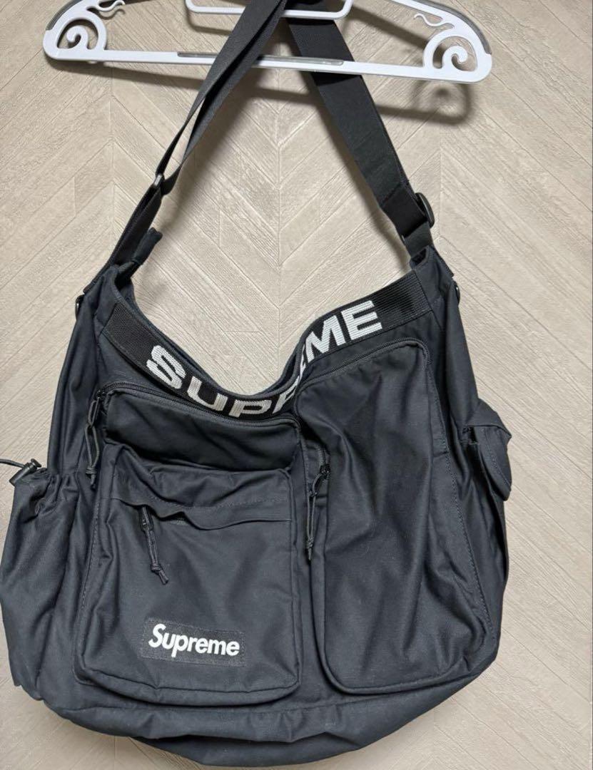 Supreme 23ss Field Messenger Bag black 黒