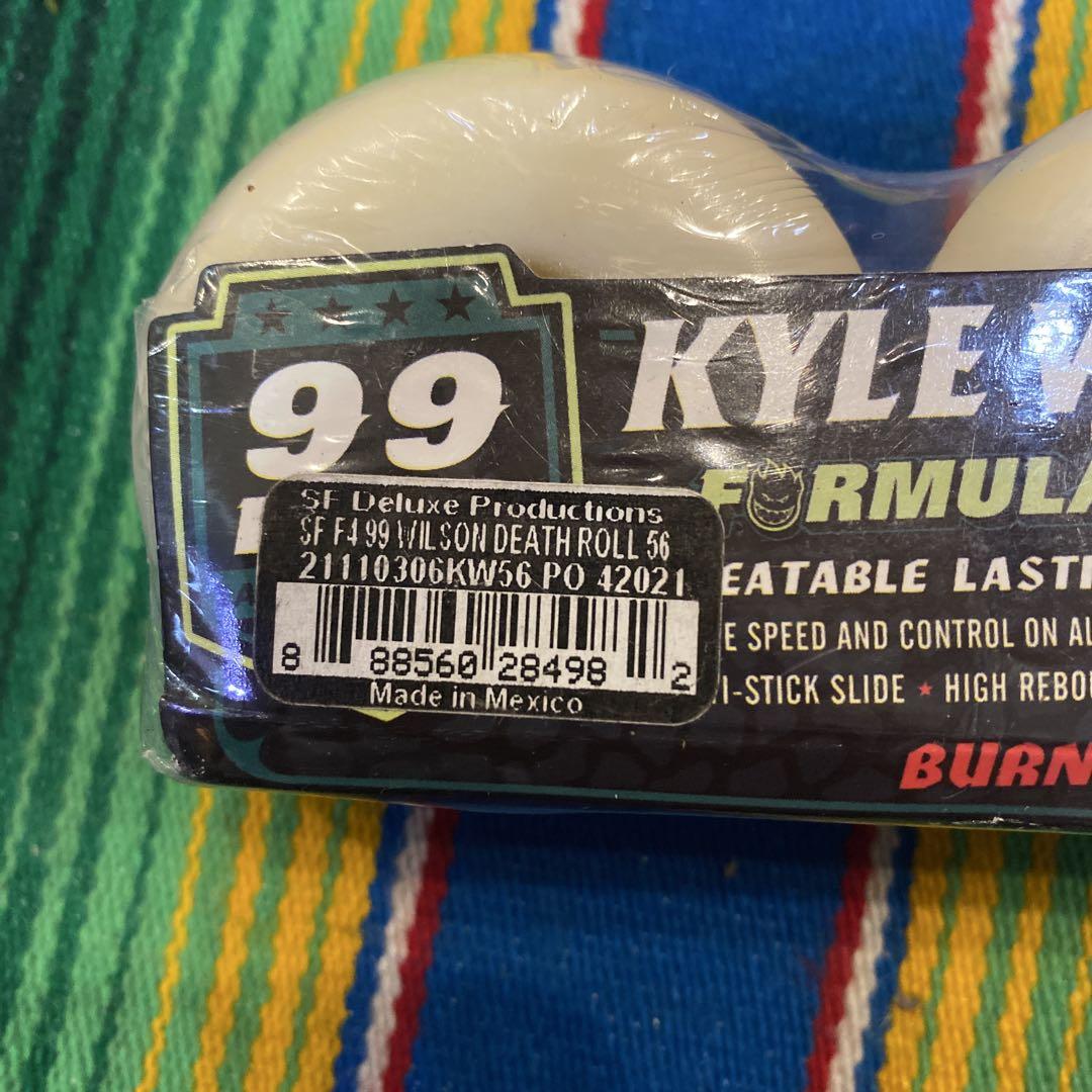 スケートボード Kyle Wilson Formula Four Spitfire Wheels