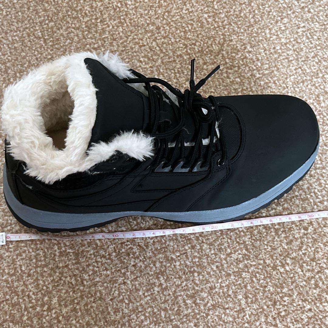 VISIONREAST メンズ スノーブーツ ショート丈 サイズ45 ブラック