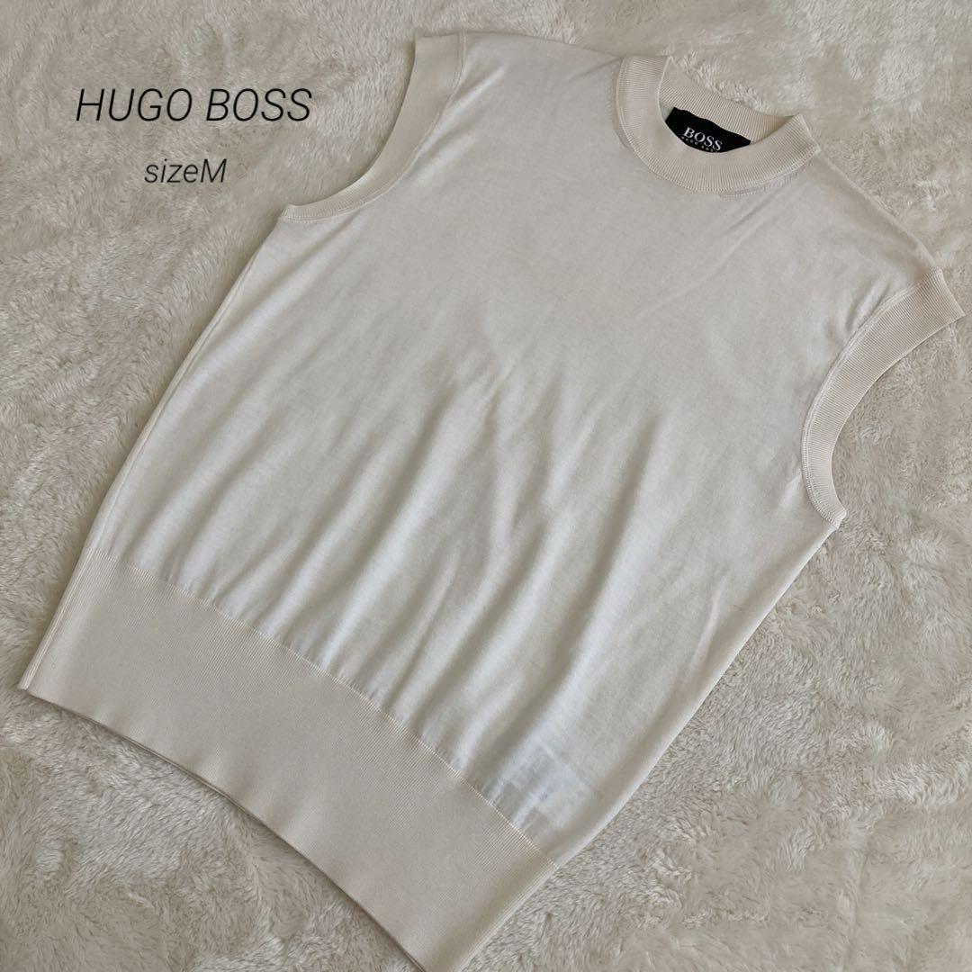 極美品！HUGO BOSS ヒューゴボス ノースリーブ ニット