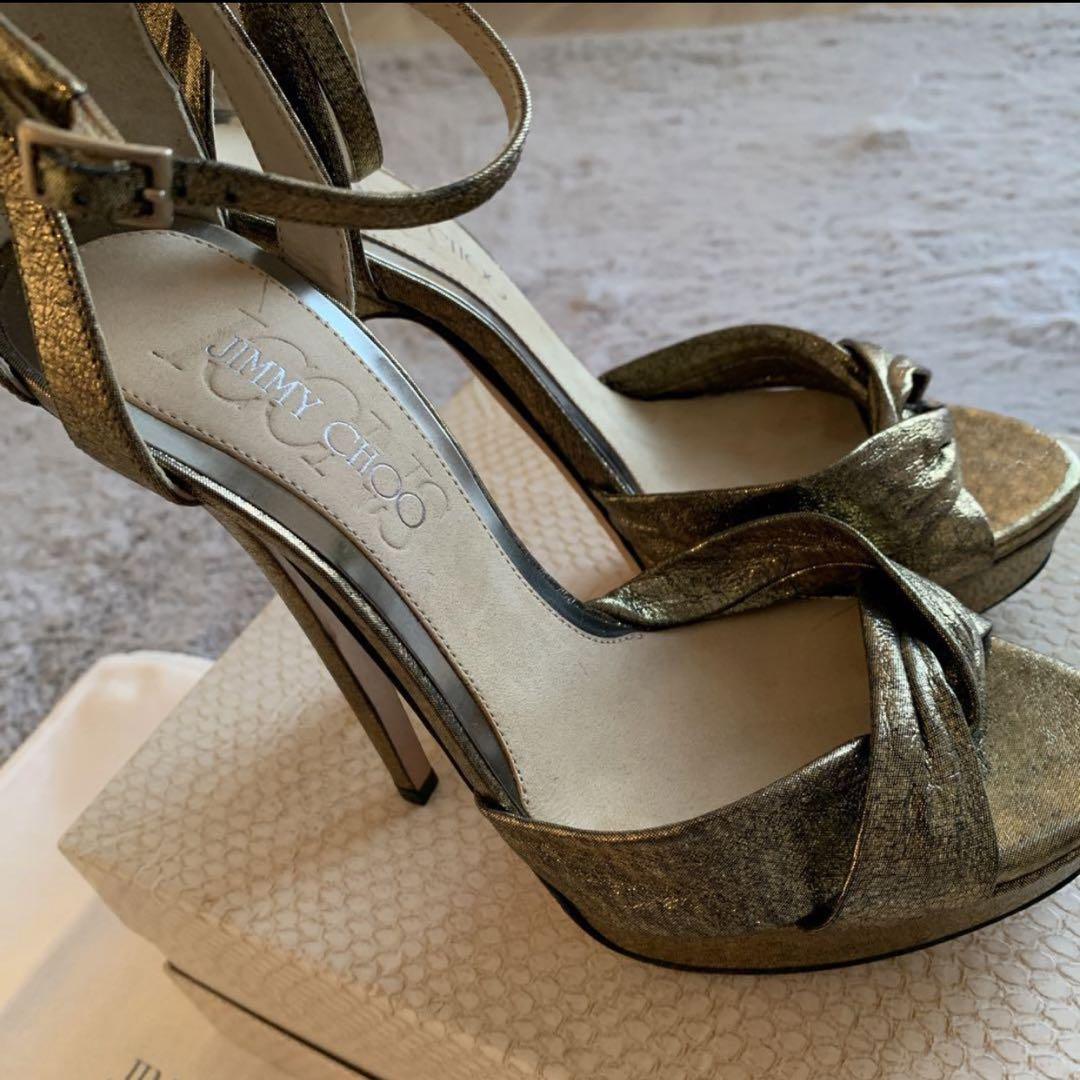 ジミーチュー ゴールド JIMMY CHOO ICON確実正規品 サイズ36.5