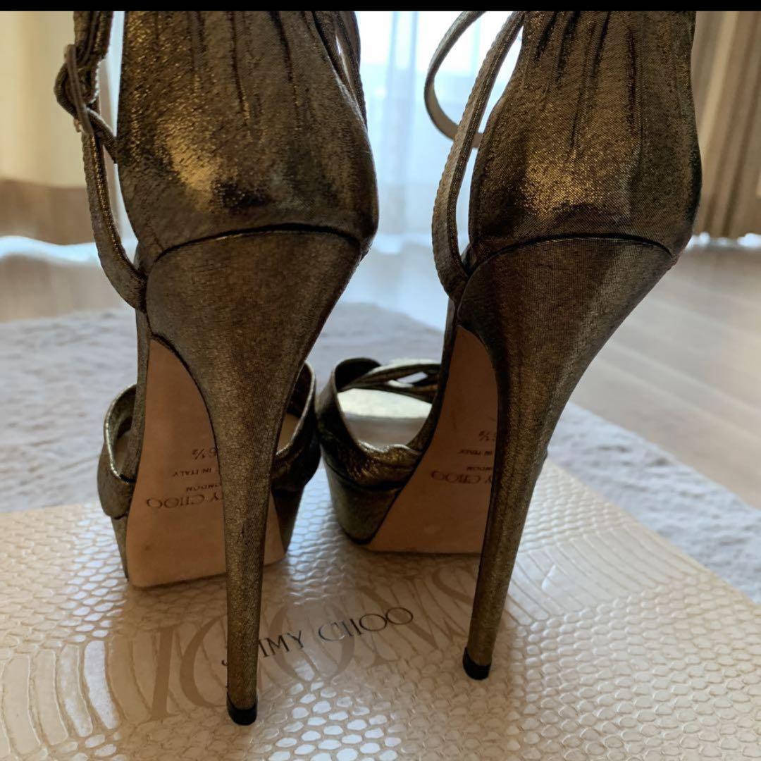 ジミーチュー ゴールド JIMMY CHOO ICON確実正規品 サイズ36.5