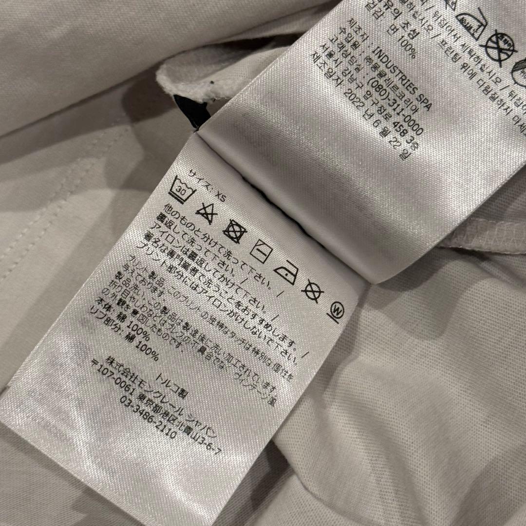 高級 人気 モンクレール マグリア Tシャツ ロゴワッペン