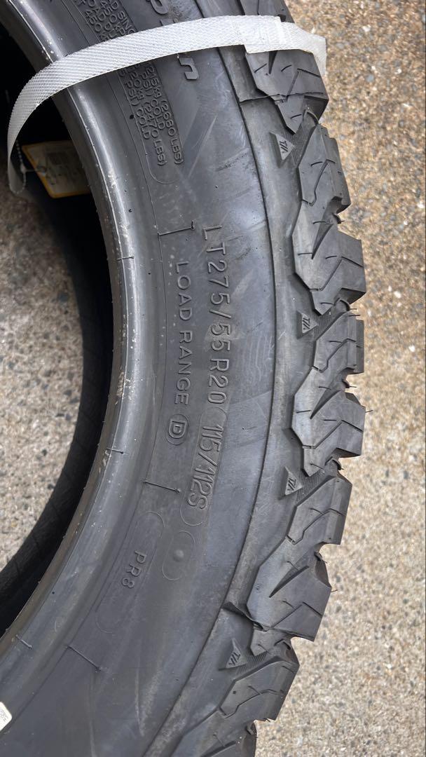 限定価格グッドリッチ A/Tオールテレーン 275/55r20 Goodrich