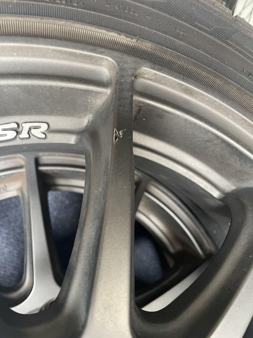 CSR ホイールタイヤセット　165/55R15